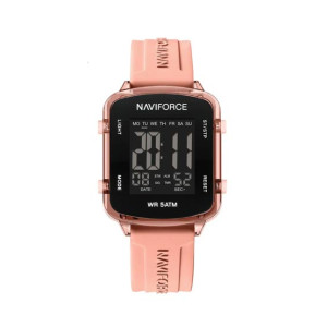 Naviforce Sparkle Beat Watch For Women Pink (NF-7120-6)