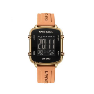 Naviforce Sparkle Beat Watch For Women Orange (NF-7120-7)