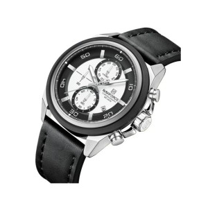 Naviforce Chronomark Watch For Men Black (NF-8075-8)