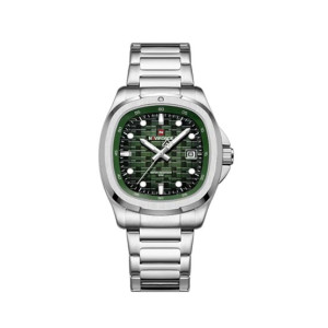 Naviforce Date Precision Watch For Men Silver (NF-9240-8)