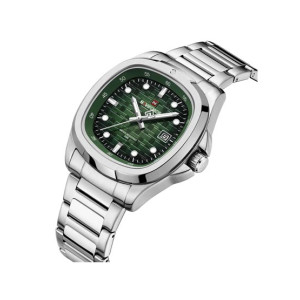 Naviforce Date Precision Watch For Men Silver (NF-9240-8)