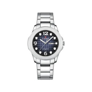 Naviforce Luminox Watch For Men Silver (NF-9244-5)