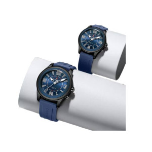 Naviforce DuoFlex Edition Watch For Couple Blue (NF-9256c-6)