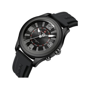 Naviforce FlexBand Edition Watch For Men Black (NF-9256g-4)