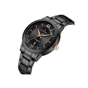 Naviforce Royal Date Edition Watch For Men Black (NF-9254-1)
