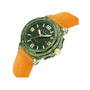 Naviforce SoftFlex Date Watch For Women Yellow (NF-7125-6)