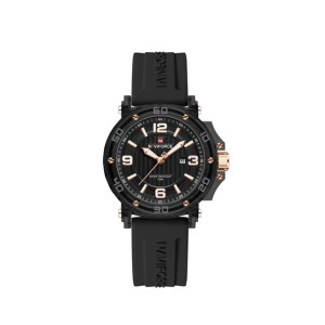 Naviforce SoftFlex Date Watch For Women Black (NF-7125-1)