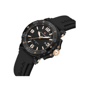Naviforce SoftFlex Date Watch For Women Black (NF-7125-1)