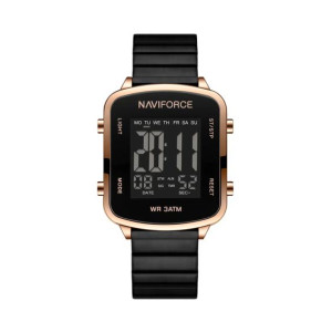 Naviforce Elegant Pixel Watch For Women Black (NF-5058-3)