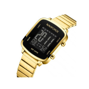 Naviforce Elegant Pixel Watch For Women Black (NF-5058-2)