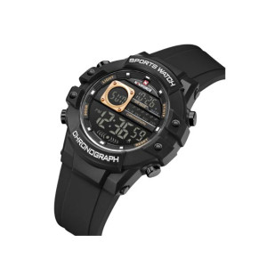 Naviforce Raptor Series Watch For Men Black (NF-6102-4)