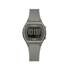 Naviforce Spark Digital Watch For Women Grey (NF-5064-3)