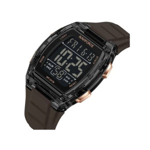 Naviforce DigiMaster Series Watch For Men Brown (NF-6106-2)