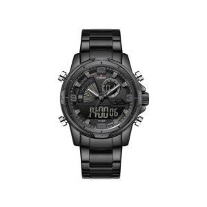 Naviforce MultiZone Watch For Men Black (NF-9257-1)