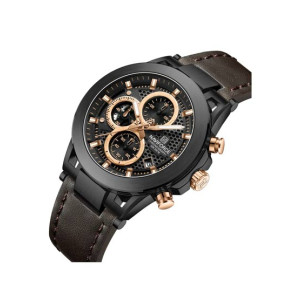 Naviforce Racer X Watch For Men Brown - (NF-8073-4)