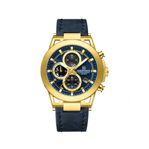 Naviforce Racer X Watch For Men Dark Blue - (NF-8073-5)