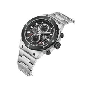 Naviforce Chrono Max Watch For Men Silver - (NF-8072-6)