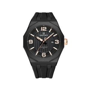 Naviforce LumiDate Edition Watch For Men Black - (NF-8079-3)
