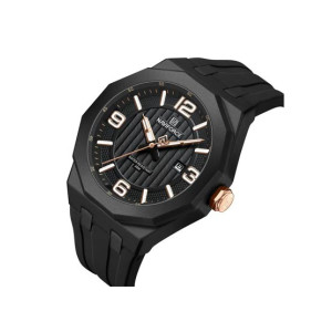 Naviforce LumiDate Edition Watch For Men Black - (NF-8079-3)
