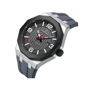 Naviforce LumiDate Edition Watch For Men Grey - (NF-8079-8)