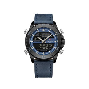 Naviforce DualTrack Edition Watch For Men Black - (NF-9253L-2)