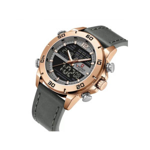 Naviforce DualTrack Edition Watch For Men Grey - (NF-9253L-7)