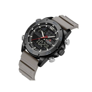 Naviforce DualTrack Edition Watch For Men Grey - (NF-9253t-3)