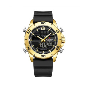 Naviforce DualTrack Edition Watch For Men Black - (NF-9253t-6)