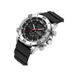 Naviforce DualTrack Edition Watch For Men Black - (NF-9253t-8)