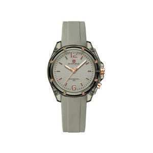 Naviforce Blush Time Watch For Women Grey - (NF-6103-4)