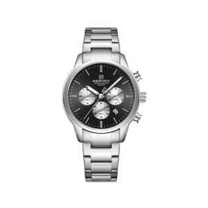 Naviforce Executive Chrono Watch For Men Silver - (NF-8076-7)