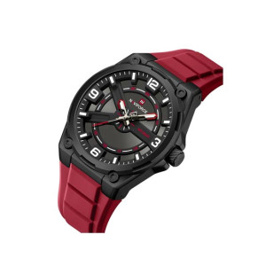 Naviforce Quantum Series Watch For Men Red - (NF-9260-1)