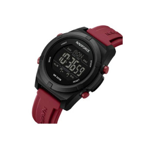 Naviforce Digital Strike Watch For Men Red - (NF-7127-2)