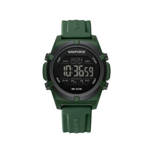Naviforce Digital Strike Watch For Men Green - (NF-7127-5)