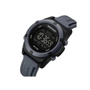 Naviforce Digital Strike Watch For Men Grey - (NF-7127-6)