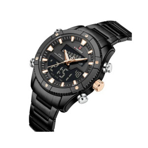 Naviforce DualX Edition Watch For Men Black - (NF-9259-1)