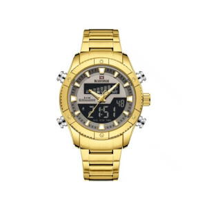 Naviforce DualX Edition Watch For Men Golden - (NF-9259-2)
