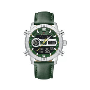 Naviforce Cross Time Edition Watch For Men Green - (NF-9263-3)