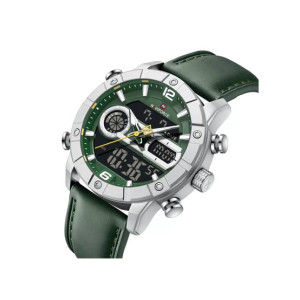 Naviforce Cross Time Edition Watch For Men Green - (NF-9263-3)