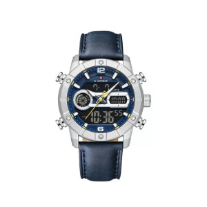 Naviforce Cross Time Edition Watch For Men Blue - (NF-9263-5)