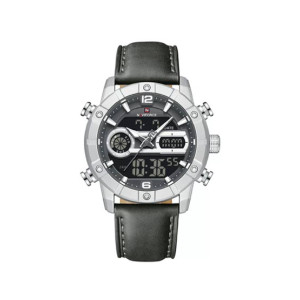 Naviforce Cross Time Edition Watch For Men Grey - (NF-9263-7)