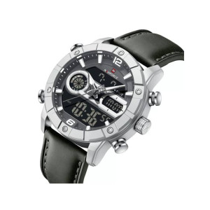 Naviforce Cross Time Edition Watch For Men Grey - (NF-9263-7)