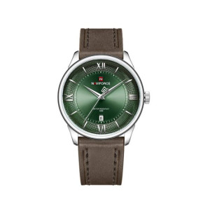Naviforce Slim Date Edition Watch For Men Dark Brown - (NF-9272l-5)