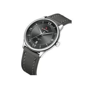 Naviforce Slim Date Edition Watch For Men Grey - (NF-9272l-6)