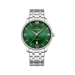 Naviforce Signature Formal Edition Watch For Men Silver - (NF-9272s-4)