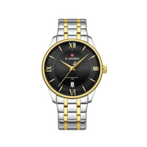 Naviforce Signature Formal Edition Watch For Men Two Tone - (NF-9272s-6)