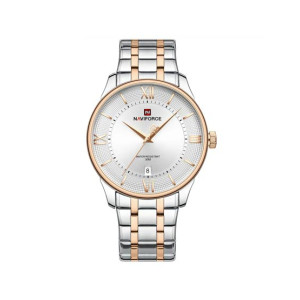 Naviforce Signature Formal Edition Watch For Men Two Tone - (NF-9272s-7)