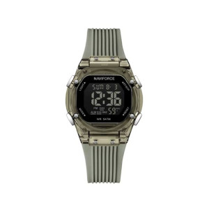 Naviforce Lady Tech Edition Watch For Women Grey- (NF-6114-3)