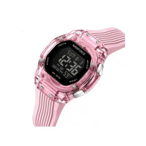 Naviforce Lady Tech Edition Watch For Women Pink - (NF-6114-6)
