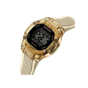 Naviforce Lady Tech Edition Watch For Women Beige - (NF-6114-8)